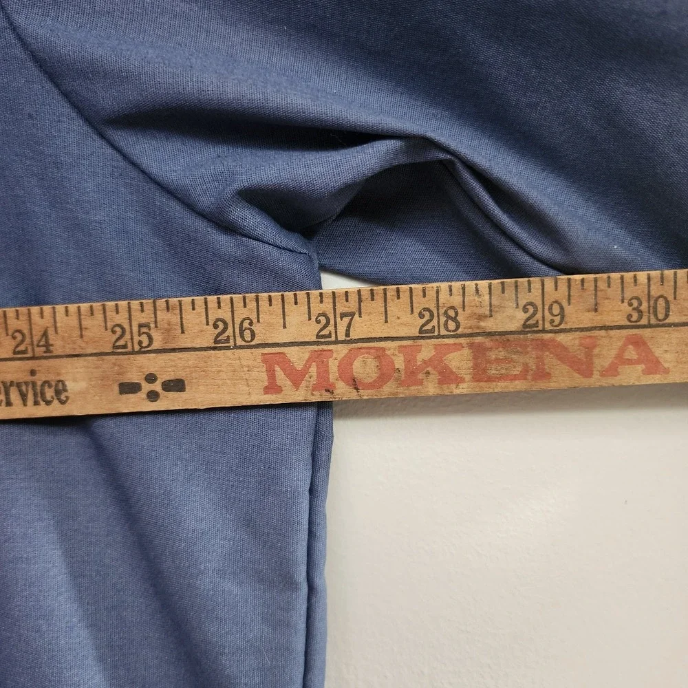 Red Kap Button Up Pockets Work Blue Short Sleeve Work Shirt Size‎ XXL - Picture 4 of 5